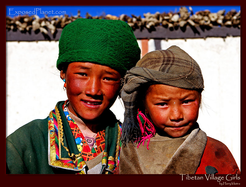 Tibetan Village girls