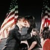 President Barack Obama's kiss - Yes we can.