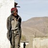 Global culture (1): Old man checking out the babes in Tibet