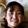 Chinese Waitress in Nyalam restaurant, Tibet