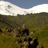 Mount Elbrus, Russia from the North