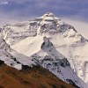 Everest from Rongbuk monastery