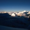 Shadow of Everest at sunrise