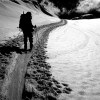 Skiing on the Bosson glacier, Chamonix Mont Blanc