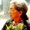 Woman with flowers in Guatemala