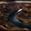 Panorama of the Horseshoe Bend of the Colorado River, Arizona. Some thoughts about Color Profiles: Prophoto vs sRGB