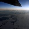 Antarctic Icebergs from the plane