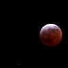 Lunar eclipse as seen from Amsterdam