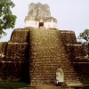 Maya Temple II in Tikal, Guatemala