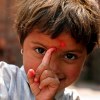Hindu Girl in Kathmandu