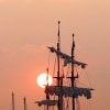 Sunset at SAIL Amsterdam 2005