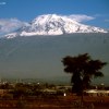 Kilimanjaro from Moshi after snow