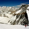 Climber Alex Abramov coming up Everest, 7300m, Tibet