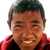 Buddhist monk at Rongbuk Monastery, Tibet