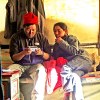 Teahouse family in Tibet