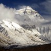 Everest from Rongbuk Monastery