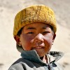 Tibetan boy with yellow hat