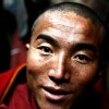 Monk in Xigar monastery, Tibet