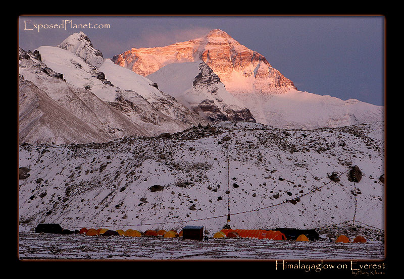 Alpenglow on Everest, Himalayaglow?