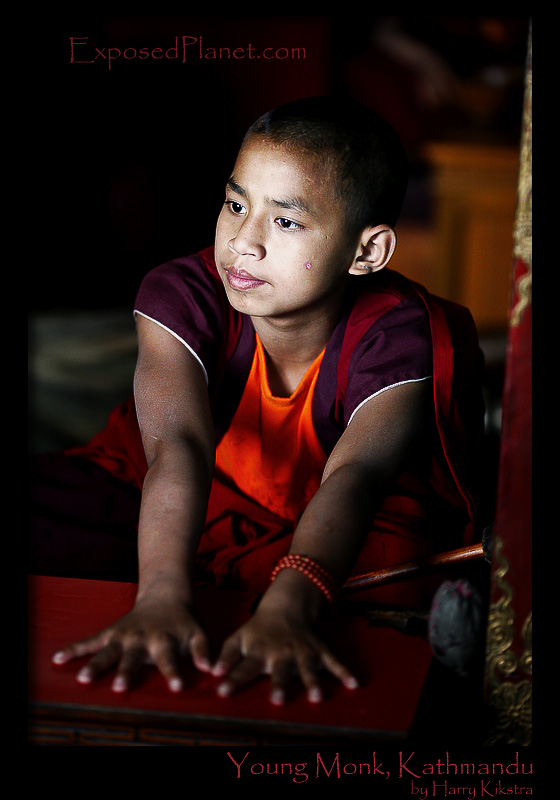 Young Monk in Kathmandu