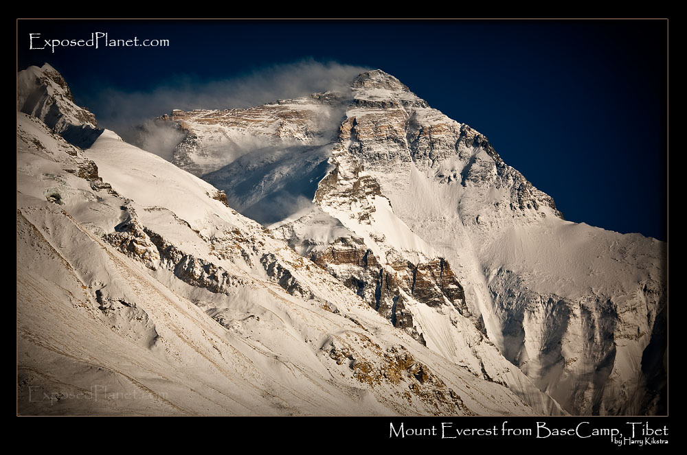 Mount Everest from BaseCamp, Tibet
