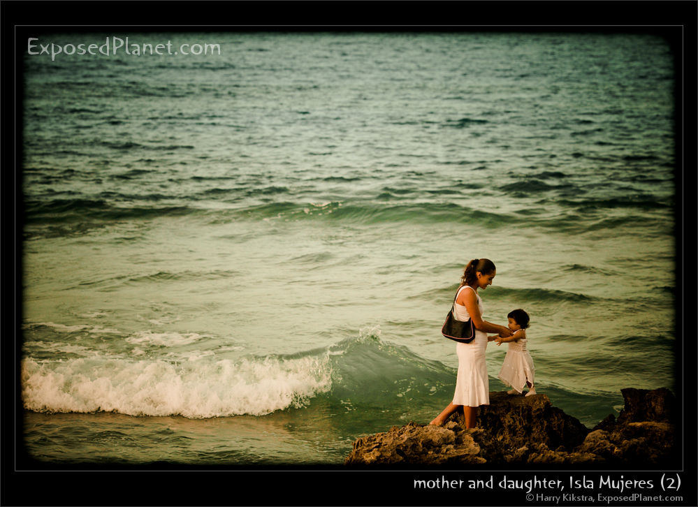 for the women: Mother and daughter, Isla Mujeres