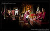Young Nepali buddhist monk serving milk tea, Kathmandu