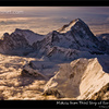 Makalu from Mount Everest after sunrise