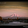 Photo of Mount Hood from Bridgeton, Portland in fall on ExposedPlanet.com