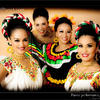 Photo of Mexican dancers backstage, Cancun, Mexico on ExposedPlanet.com