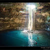 Photo of Swimming in the Cenote, Yucatan on ExposedPlanet.com