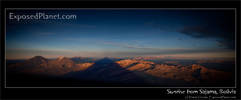 Sunrise from Volcan Sajama, Bolivia