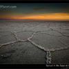 Photo of Sunset in the Salar de Uyuni, Bolivia on ExposedPlanet.com