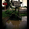 Photo of Street sign in downtown Talkeetna, Alaska on ExposedPlanet.com