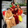 Photo of Lovely hindu ladies in Pashupatinath, Kathmandu on ExposedPlanet.com