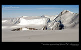 Twinotter landing at Vinson BC, Antarctica