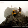 Photo of Climbing the gap at Carstensz Pyramid summit ridge, Papua on ExposedPlanet.com