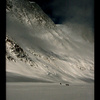 Climbers near Vinson Massif, Antarctica