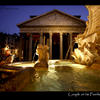 Photo of Couple at the Pantheon fountain in Rome on ExposedPlanet.com