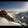 Photo of Camp 2 at 7600 meter on Everest, Tibet on ExposedPlanet.com