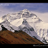 Everest from Rongbuk monastery