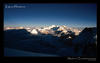 Shadow of Everest at sunrise