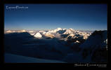 Shadow of Everest at sunrise