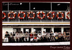 Commuters on a ferry in Istanbul, Turkey