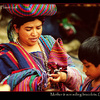 Mother & son selling bracelets, Guatemala
