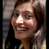 Happy young Nepali woman and phototips