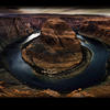 Photo of Panorama of the Horseshoe Bend of the Colorado River, Arizona. on ExposedPlanet.com