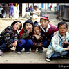 Street children in Phakding, Nepal