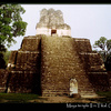 Maya Temple II in Tikal, Guatemala