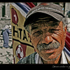 Street vendor in Istanbul, Turkey & Shop Digital Direct, Broadway photo and other scam shops warning.
